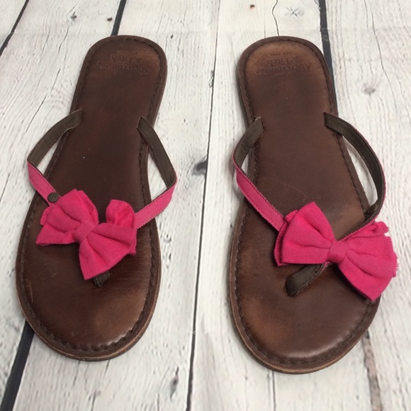 Abercrombie & Fitch thongs flip flops - Picture 3 of 8